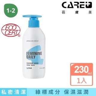 【Care+ 蓓膚美】私密潔膚凝露-益菌防護230ml(私密清潔 雙益菌呵護 敏感肌推薦)