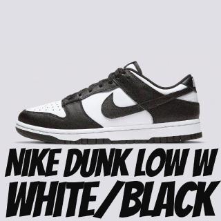 【NIKE 耐吉】休閒鞋 Nike Dunk Low W White Black 黑白 熊貓 女鞋 DD1503-101