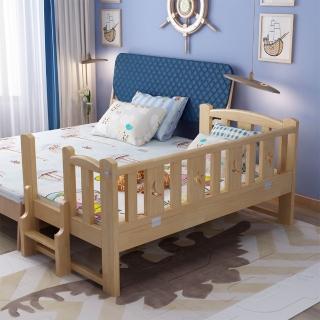 【HA BABY】長180寬100兒童床 標準單人+10cm乳膠床墊(拼接床 延伸床 床邊床 兒童床 床組 床墊)