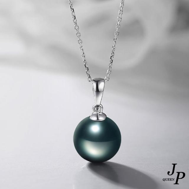 【Jpqueen】極致典藏簡約黑珍珠項鍊(黑色)