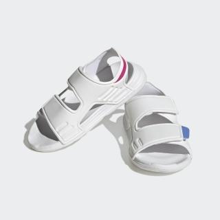 【adidas 愛迪達】涼鞋 女鞋 大童 運動 ALTASWIM C 白 H03775