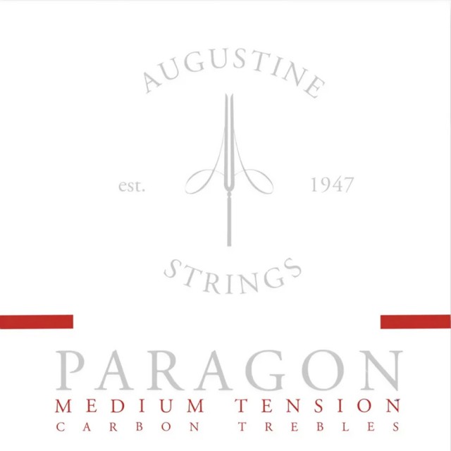 【Augustine 奧古斯汀】Paragon Red 奧古斯丁 典範紅 中張 古典吉他弦(原廠公司貨 商品保固有保障)