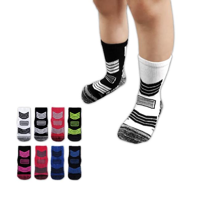 【FAV】2雙組/兒童運動襪/型號:663(止滑襪/除臭襪/中筒襪/氣墊襪)