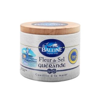 【La Baleine】鯨魚牌 葛宏德 天然鹽之花 125g(法式料理必備靈魂)
