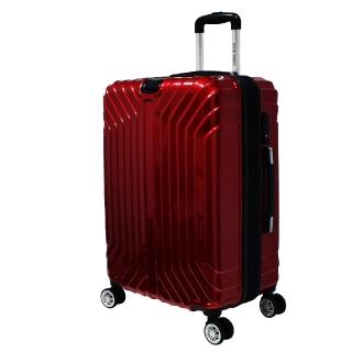 【RAIN DEER】新紀元PLUS28吋PC+ABS行李箱(寶石紅)