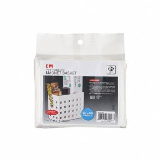 【日本KM】磁吸式冰箱收納架 10.2x7.3x12.5cm(廚房收納架/冰箱收納盒/桌上收納)