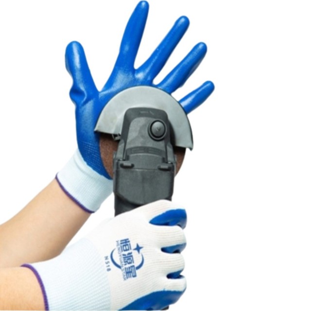 【SW】藍色 加厚耐磨 12雙/包(13針尼龍手套 丁手套 防滑 工作手套)