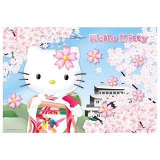 【HUNDRED PICTURES 百耘圖】Hello Kitty 京都吉野櫻拼圖300片(三麗鷗)