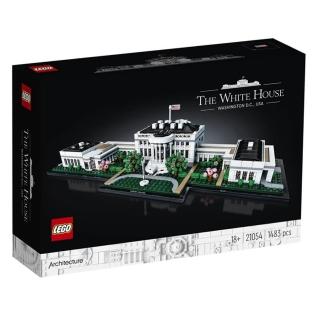 【LEGO 樂高】21054 建築系列 白宮(新版白宮 世界建築)