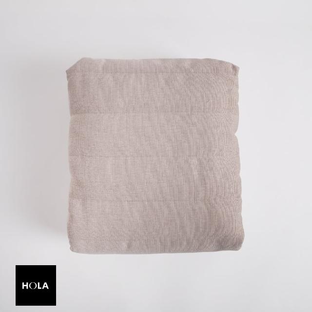 【HOLA】素色耐磨耐抓單人沙發保潔墊180x60cm-彌月咖