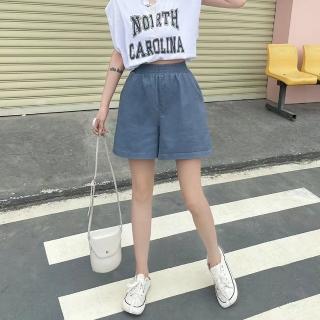 【M SELECT】韓 女款 簡約純色休閒短褲