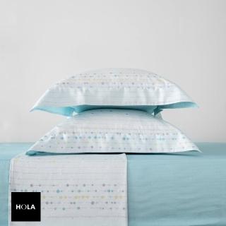 【HOLA】耀星純棉床包枕套三件組雙人