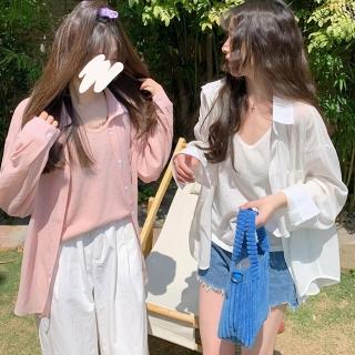 【BBHONEY】兩件式清涼罩衫背心SET(夏日必備套裝)