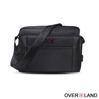 【OverLand】美式十字軍 - 簡約設計多層收納側背包(5731)