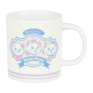 【SANGO 三鄉陶器】迪士尼 粉彩色調系列 陶瓷馬克杯 瑪麗貓(餐具雜貨)