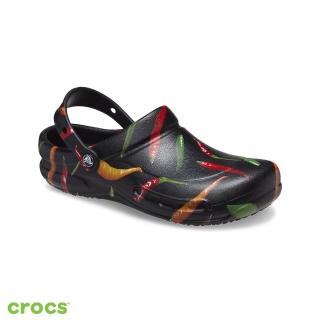 【Crocs】中性鞋 廚師印花鞋(204044-6EO)