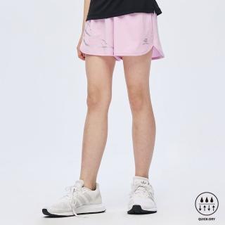 【BATIS 巴帝斯】慢跑輕量機能短褲 - 女童 - 兩色(反光標設計夜間活動更安全)