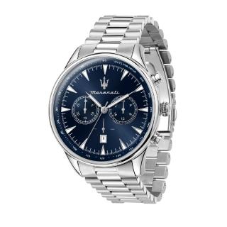 【MASERATI 瑪莎拉蒂】經典熱門藍面計時腕錶45mm(R8873646005)