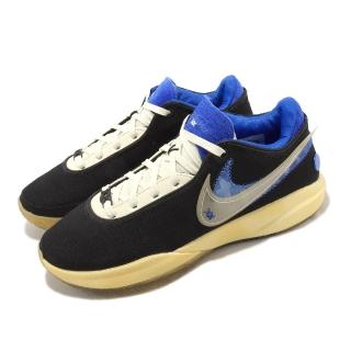 【NIKE 耐吉】x UNINTERRUPTED 籃球鞋 LeBron XX UN EP 男鞋 黑 藍 聯名 低筒(FN0942-001)