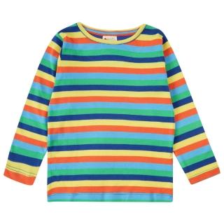 【Piccalilly】英國皮卡儷儷有機棉童裝T-Shirt(彩虹條紋)