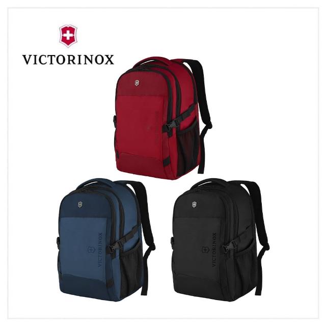 【VICTORINOX 瑞士維氏】VX SPORT EVO Daypack 16吋後背包 36*49*27cm 紅/藍/黑(611411/611412/611413)
