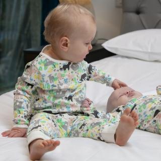 【Piccalilly】英國皮卡儷儷有機棉嬰幼兒睡衣居家服(鄉村朋友)