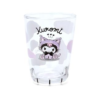 【SANRIO 三麗鷗】療癒貓咪系列 貓掌造型玻璃杯 酷洛米(餐具雜貨)