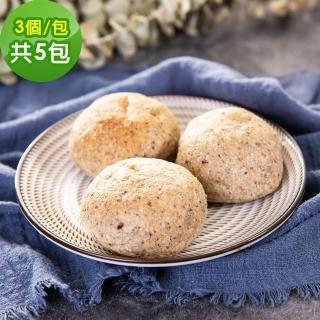 【i3微澱粉】低糖好纖手工麵包-原味小餐包15個(271控糖配方 麵包 高蛋白)