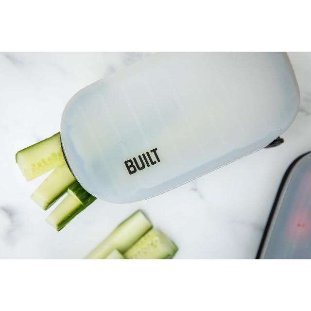 【BUILT】矽膠拉鍊食物袋 16x9(環保密封袋 保鮮收納袋)