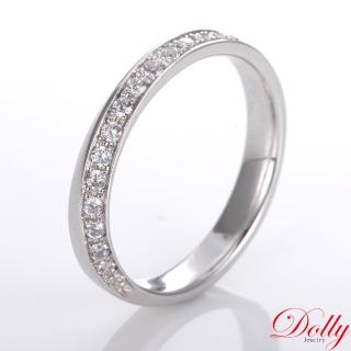 【DOLLY】0.15克拉 14K金輕珠寶鑽石戒指