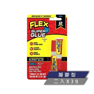 【FLEX SEAL】FLEX SUPER GLUE 強力瞬間膠(每條 3g / 二入組)