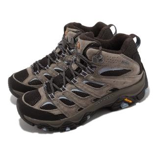 【MERRELL】登山鞋 Moab 3 Mid GTX 女鞋 棕 防水 避震 戶外 郊山 Vibram(ML035816)