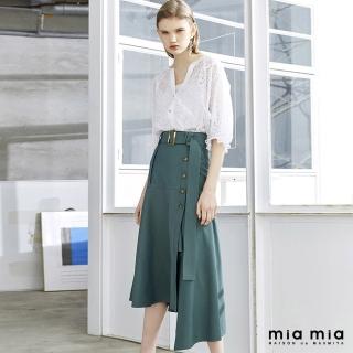 【mia mia】不對稱波浪長裙