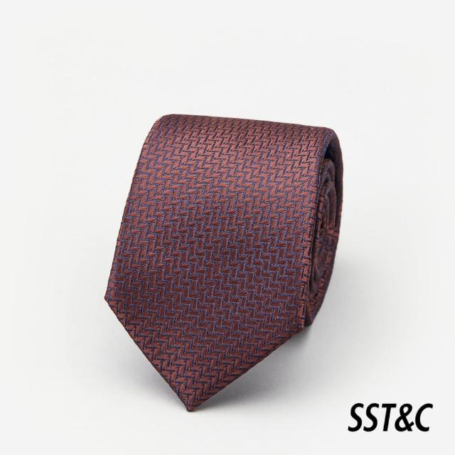 【SST&C 最後55折】紋理窄版領帶1912303009
