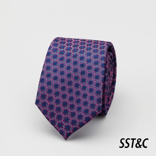 【SST&C 最後55折】幾何窄版領帶1912303025