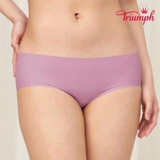 【Triumph 黛安芬】貼身無痕褲系列 中腰平口內褲 M-EL(紫色)