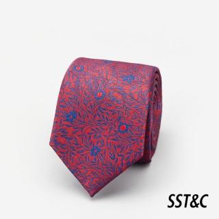 【SST&C 最後55折】花卉窄版領帶1912303018