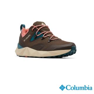 【Columbia 哥倫比亞官方旗艦】女款- FACET60 OutDry防水超彈力健走鞋-深棕(UBL18210AD / 2023春夏)