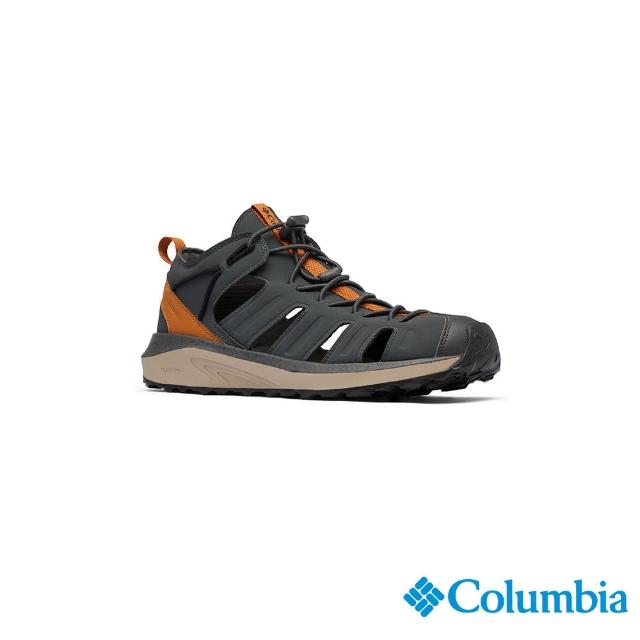 【Columbia 哥倫比亞官方旗艦】男款- TRAILSTORM 休閒涼鞋-深灰(UBM02900DY / 2023春夏)