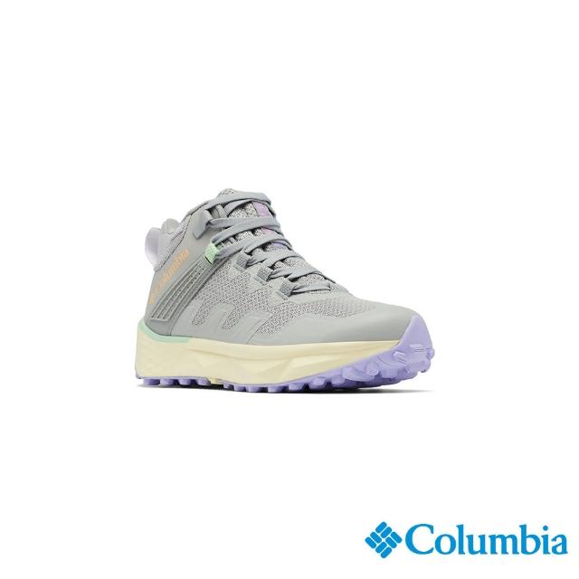 【Columbia 哥倫比亞官方旗艦】女款- FACET75  OutDry防水超彈力健走鞋-灰色(UBL76150GY / 2023春夏)