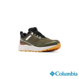 【Columbia 哥倫比亞官方旗艦】男款-PLATEAU Omni-Tech防水健走鞋-綠色(UYI75160GR / 2023春夏)
