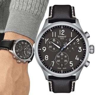 【TISSOT 天梭 官方授權】Chrono XL韻馳系列經典計時腕錶(T1166171606200)