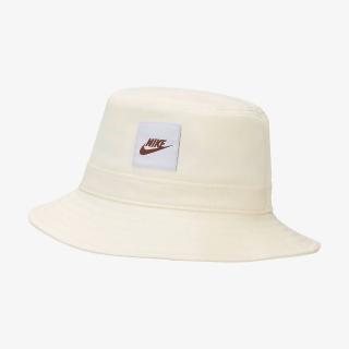 【NIKE 耐吉】帽子 漁夫帽 運動帽 遮陽帽 大童 Y NK BUCKET CORE 米白 CZ6125-113