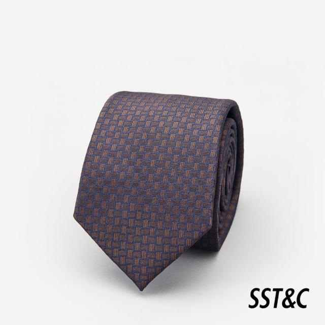 【SST&C 最後55折】緹花窄版領帶1912303017