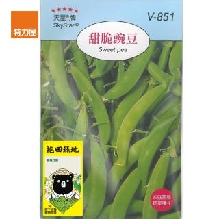 【特力屋】花田綠地種子-甜脆豌豆