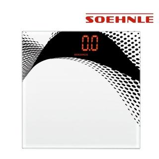 【Soehnle】重量級玻璃電子體重計(LED大顯示.可秤到180kg)