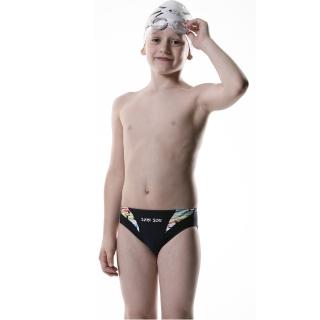 【SAIN SON】競賽/泳隊/兒童三角泳褲(附泳帽A67102)
