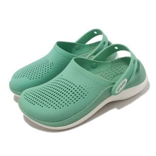 【Crocs】涼拖鞋 Literide 360 Clog 玉石綠 男鞋 女鞋 洞洞鞋 卡駱馳(2067083UG)