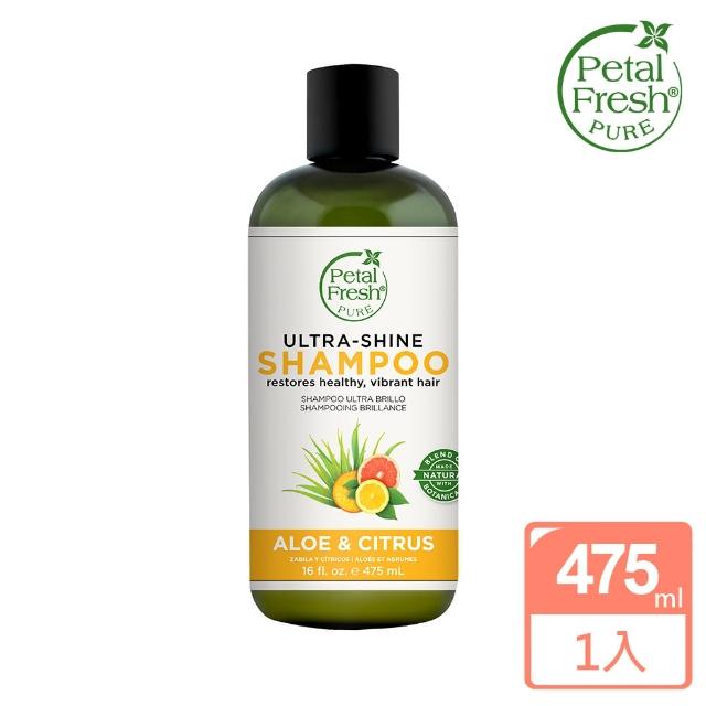 【Petal Fresh】有機成份柑橘蘆薈保濕洗髮精(無矽靈-16oz/475ml)