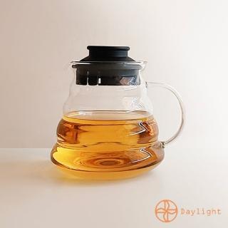 【Daylight】台灣製耐熱咖啡壺600ml-1件組(手沖壺 雲朵壺 花茶壺 咖啡壺 手沖咖啡 雲朵分享壺)